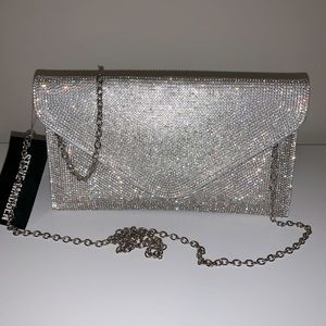 Steve Madden Crystal Clutch